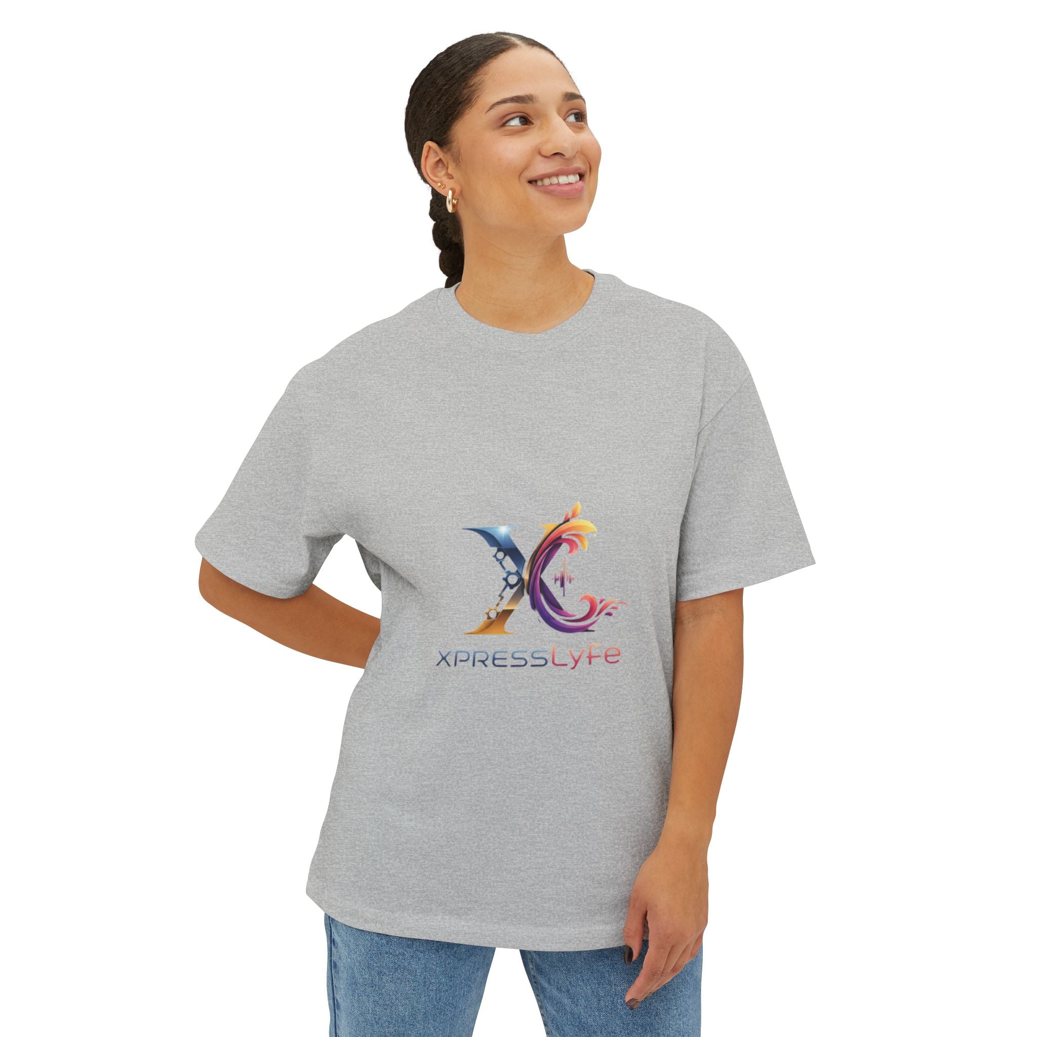 Stylish Unisex Oversized Boxy Tee, Casual Streetwear Top, Graphic Tee, Everyday Comfort, Gift for Trendsetters