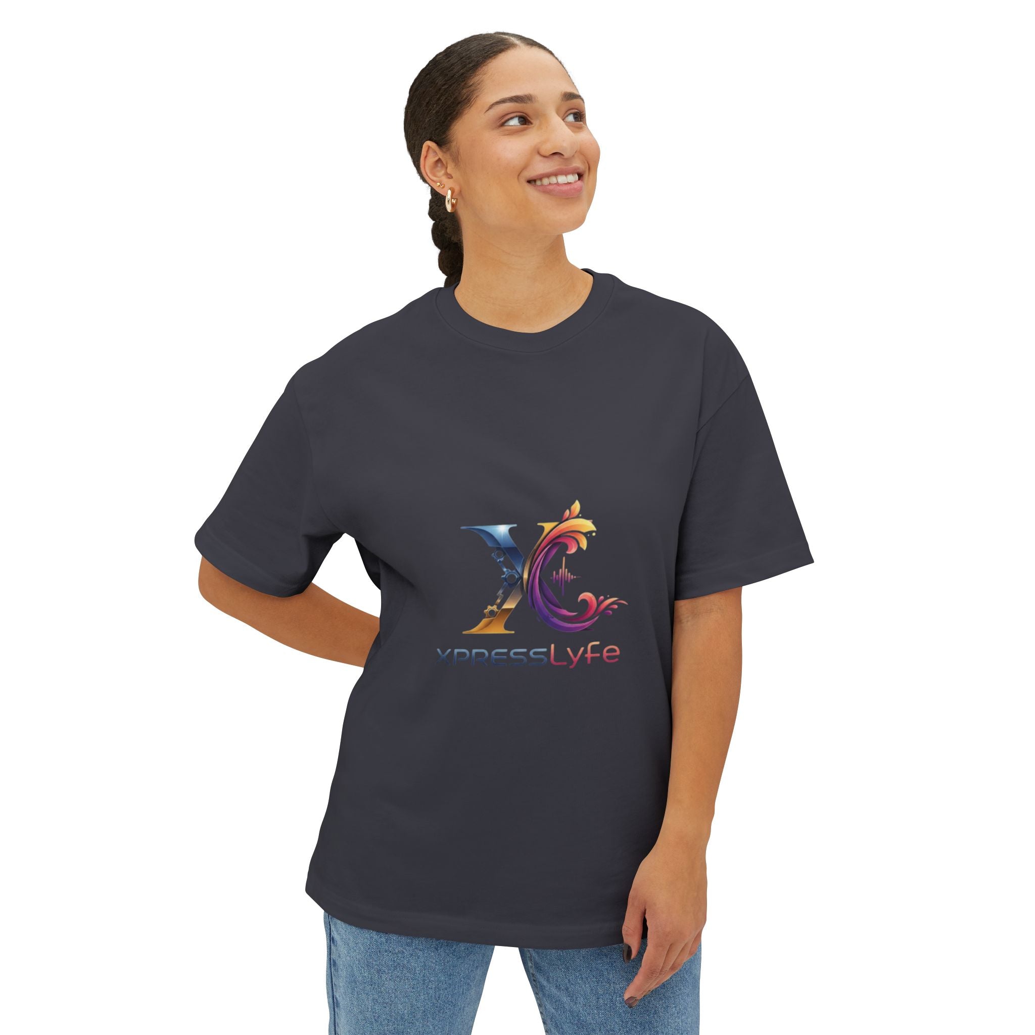 Stylish Unisex Oversized Boxy Tee, Casual Streetwear Top, Graphic Tee, Everyday Comfort, Gift for Trendsetters