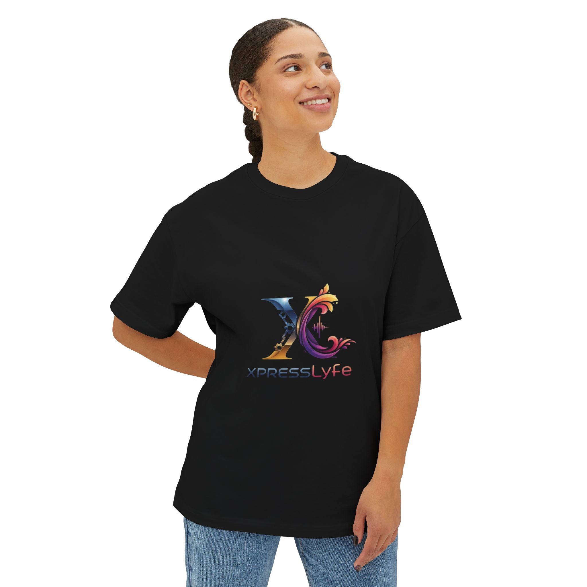 Stylish Unisex Oversized Boxy Tee, Casual Streetwear Top, Graphic Tee, Everyday Comfort, Gift for Trendsetters