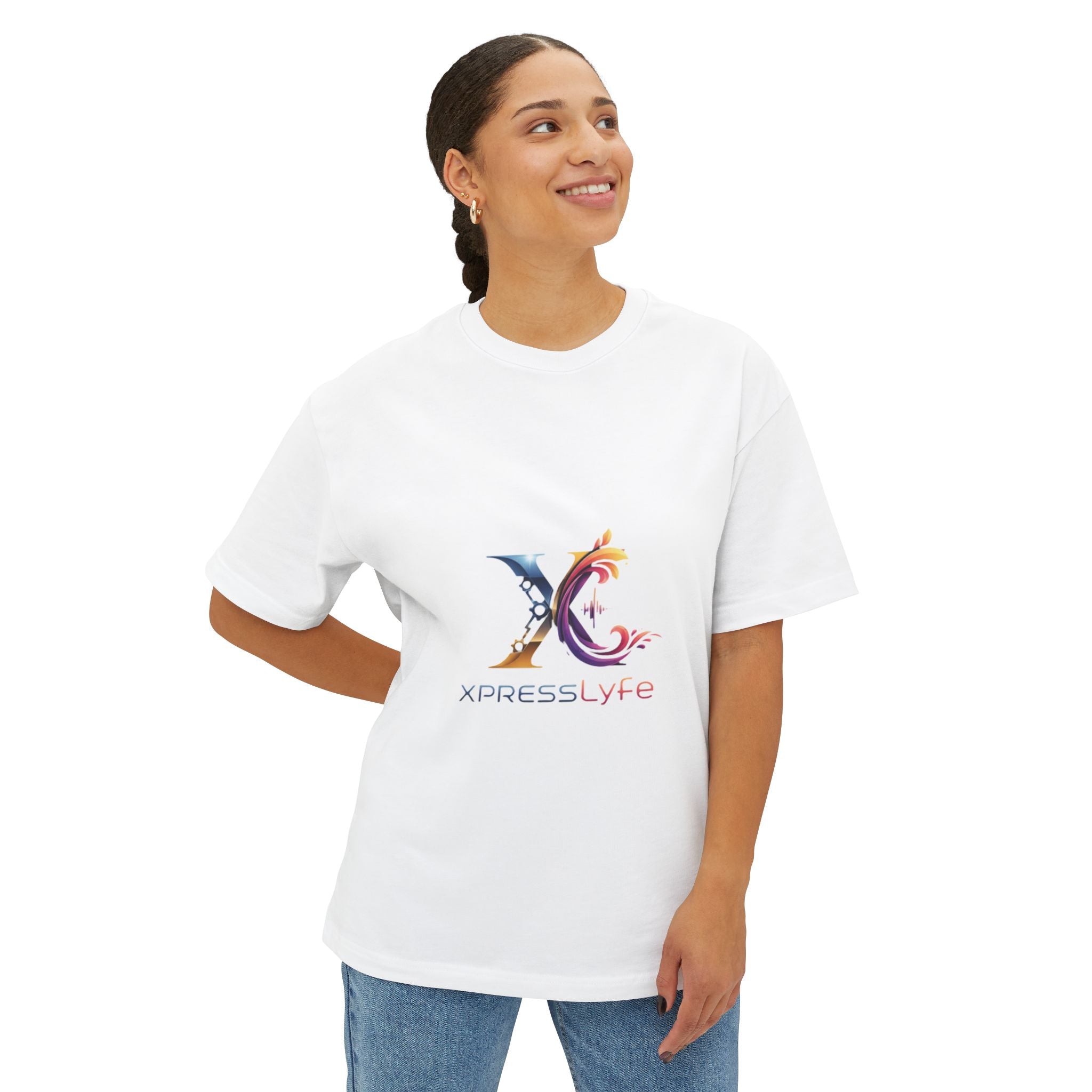 Stylish Unisex Oversized Boxy Tee, Casual Streetwear Top, Graphic Tee, Everyday Comfort, Gift for Trendsetters